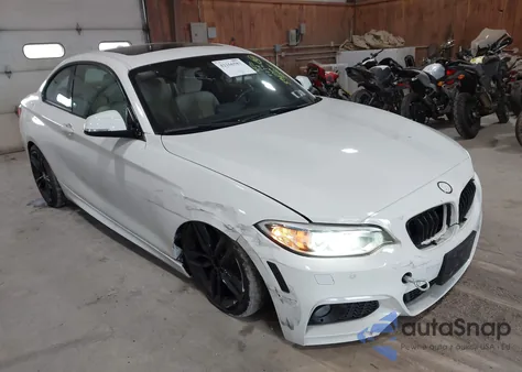 2017 BMW 230I xDrive из США, поврежденный, VIN WBA2H9C37HV642464